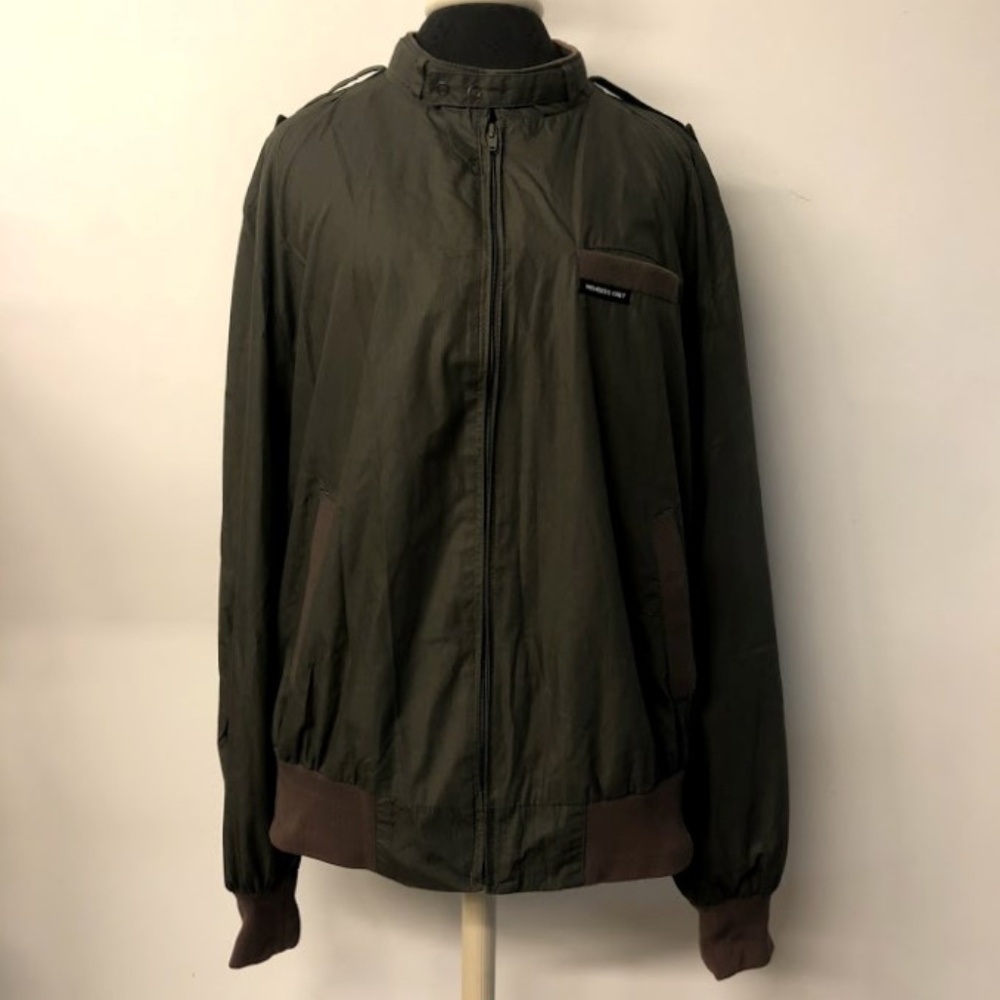 Vintage 80s Gray Members Only Jacket 1X